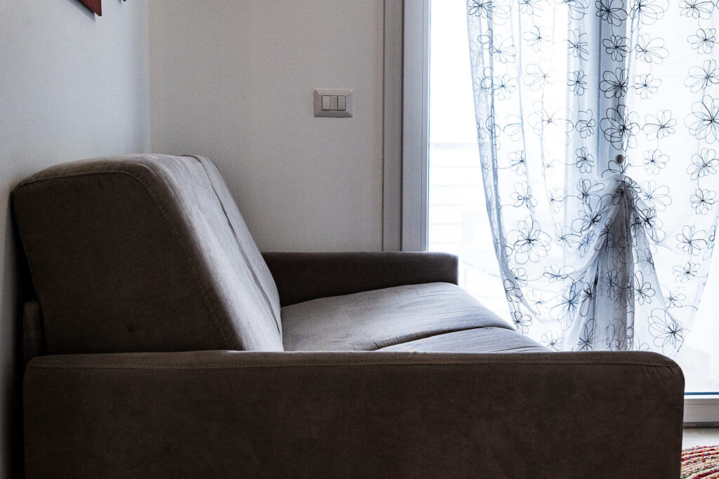 Angolo Cucina del Paradiso sul Mare a Brolo