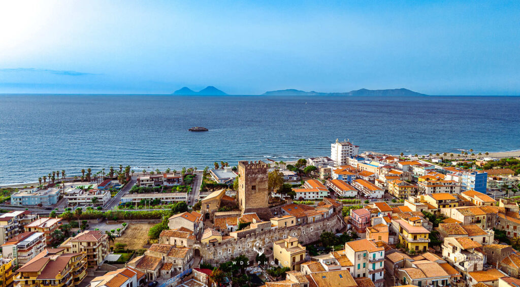 Panorama di Brolo, Sicilia