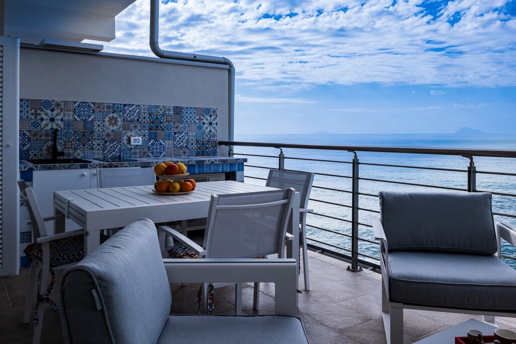 Terrazza del Paradiso sul mare