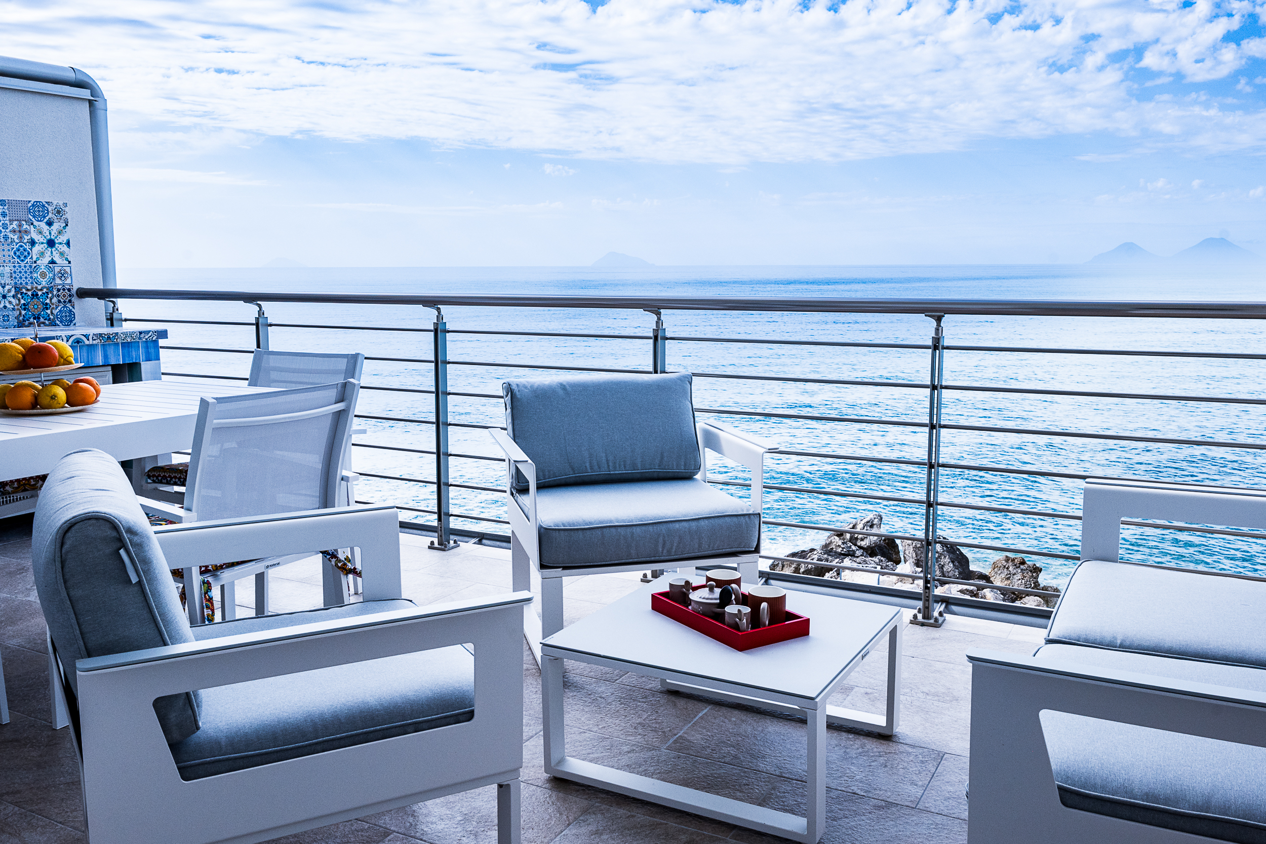 Terrazza del Paradiso sul mare