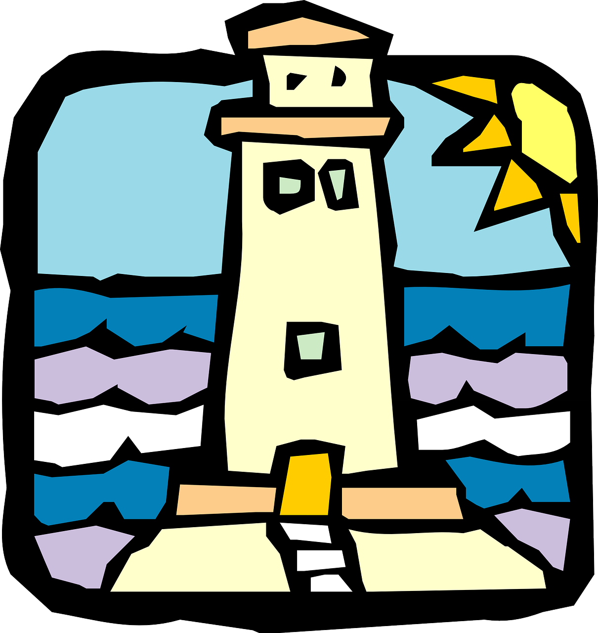 Faro, torre di avvistamento